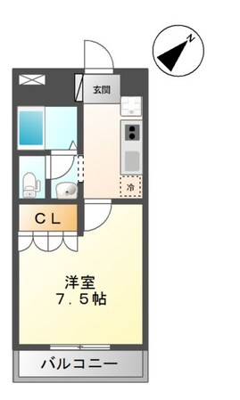 コーポ・ロコモーションＫの物件間取画像